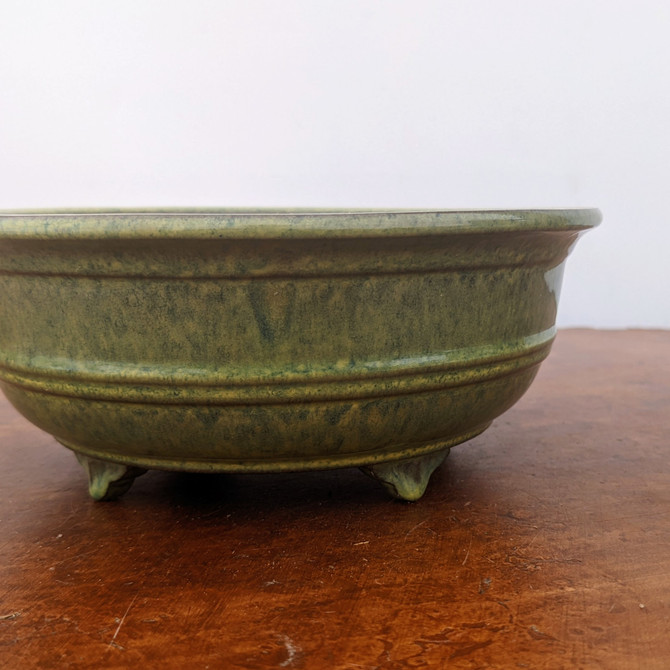 7"  Yixing Glazed Succulent Dish - No Drainage Holes (No. 844)