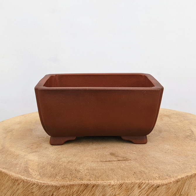 7" Unglazed Yixing Bonsai Pot (No. 860)