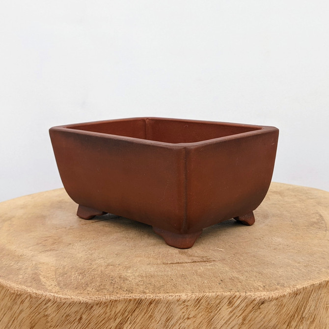 7" Unglazed Yixing Bonsai Pot (No. 860)