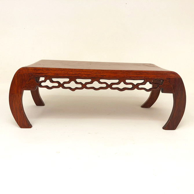 Hand Carved Bonsai Display Stand or Table