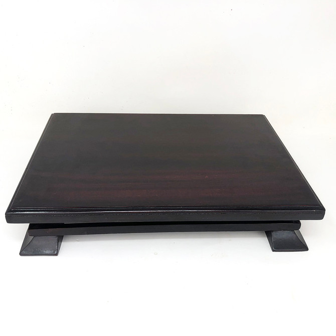 14" Dark Walnut Display Table (BTT030)