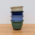 5" Glazed Round Japanese Bonsai Pot