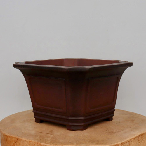 10" Unglazed Yixing Bonsai Pot (No. 2379)