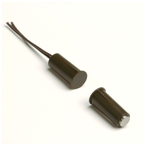 Honeywell 951WG-BR Stubby Recessed Magnetic Contact Switch (951WG-BR)