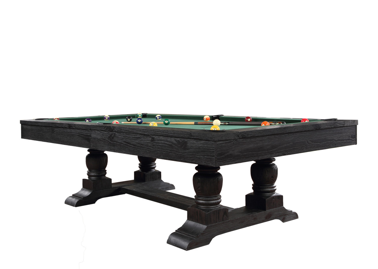 Boston 8 Foot Pool Table Ash Grey Oak