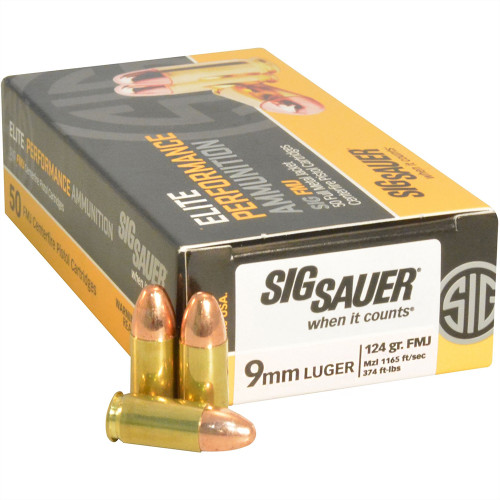 Ammo - 38SPL, 125GR, ELITE BALL, FMJ