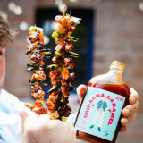 Sriracha Caramel Sauce serving suggestion Sriracha Caramel Sauce serving suggestion