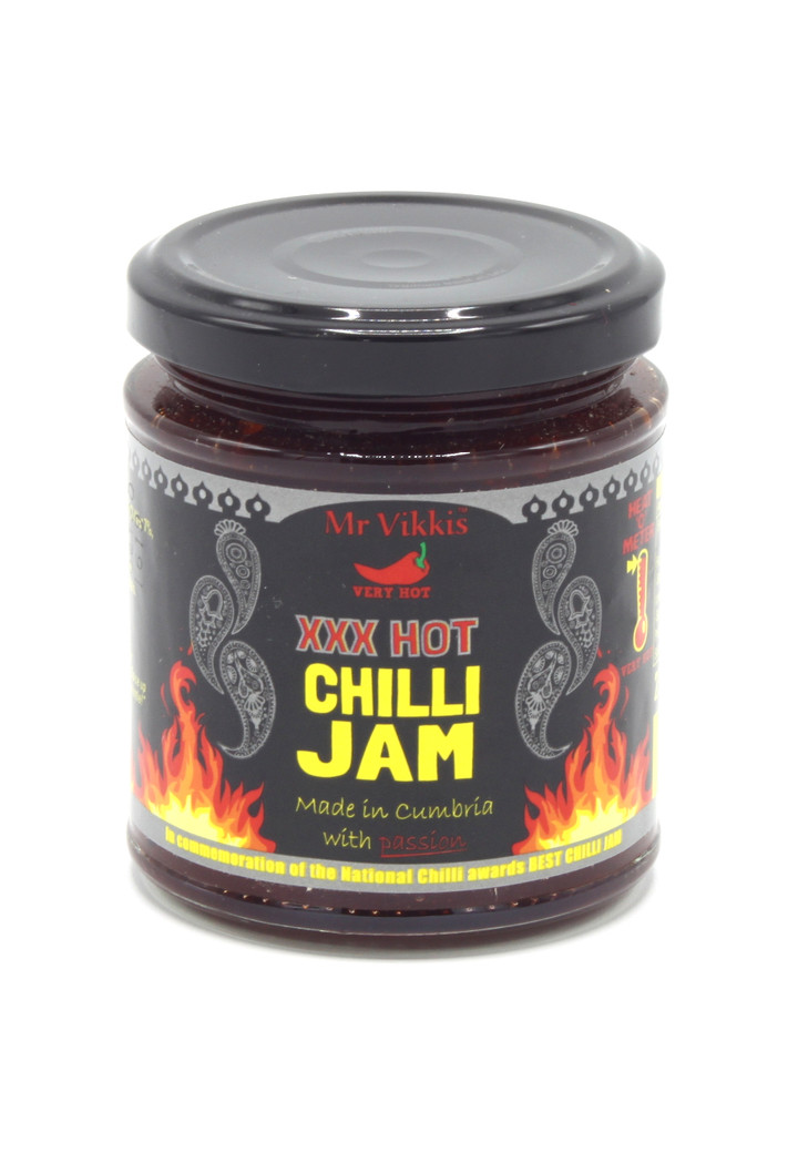 XXX Hot Chilli Jam by Mr Vikkis XXX Hot Chilli Jam by Mr Vikkis