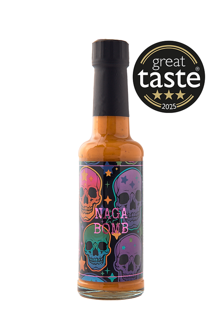 Naga Bomb Hot Sauce by Big Ginger Sauce Co