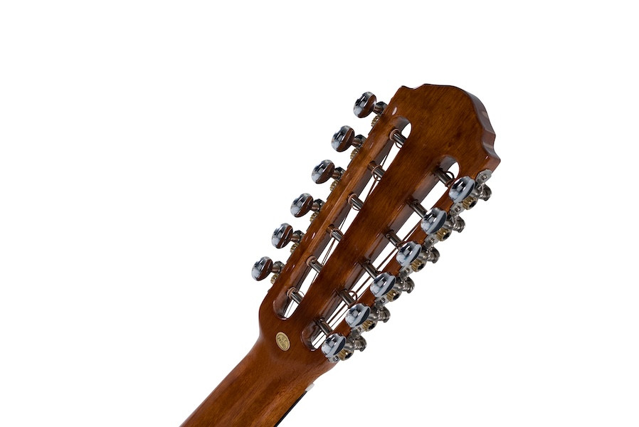 Oscar Schmidt Bajo Sexto, Solid Cedar/Rose-Tek, Barcus Berry LX4