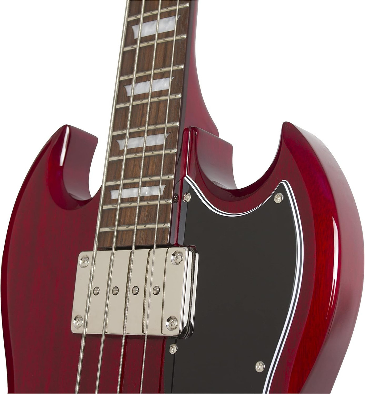 Epiphone SG Bass Guitar - EB-3 2-Pickup, Cherry - Bill's Music