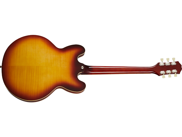 Epiphone ES-335 Figured, Raspberry Tea Burst - Bill's Music
