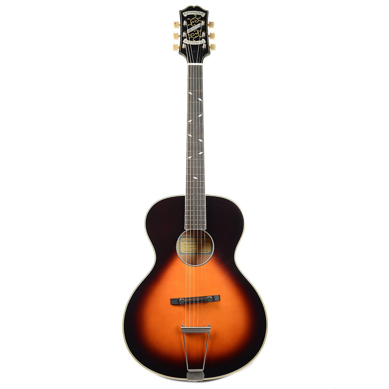 Epiphone Zenith Archtop Acoustic / Electric Vintage Sunburst 