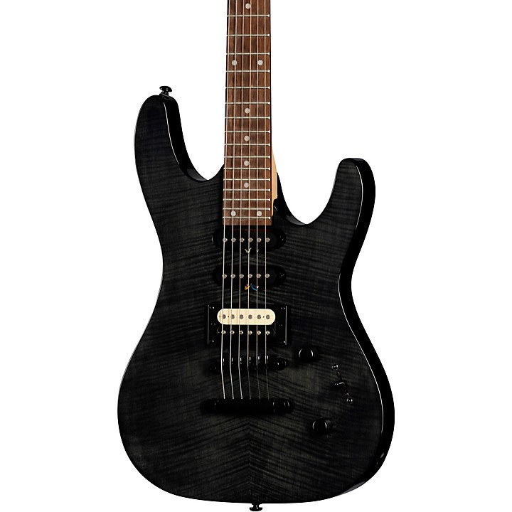 Kramer Striker Figured HSS , Transparent Black - Bill's Music