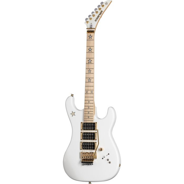White Jersey Kramer Alpine Star - Guitar Electric Star, Music