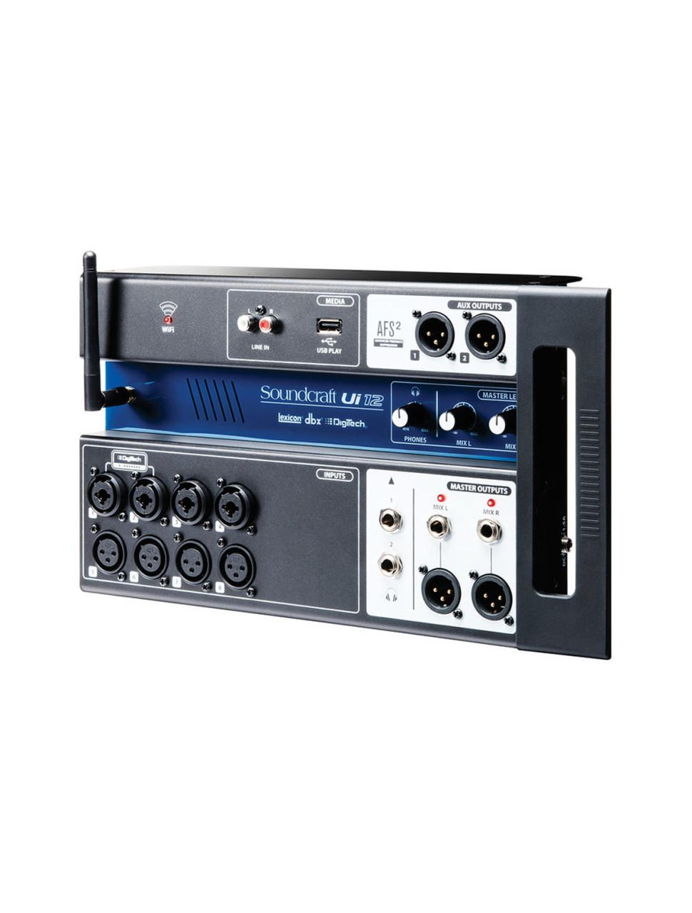 Soundcraft Ui12 12 Input Remote-Controlled Digital Mixer - Bill's