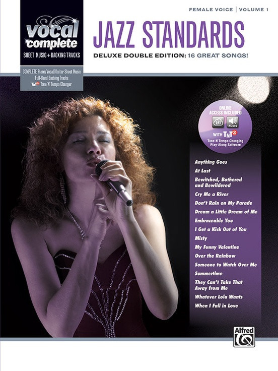 その他 BANDAI LIVE! JAZZ VOCAL STANDARD WOMEN Vocal Complete: Female Voice Jazz Standards - Bill's Music