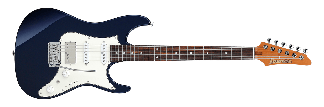 Ibanez AZ Prestige Dark Tide Blue w/ Case, Made in Japan