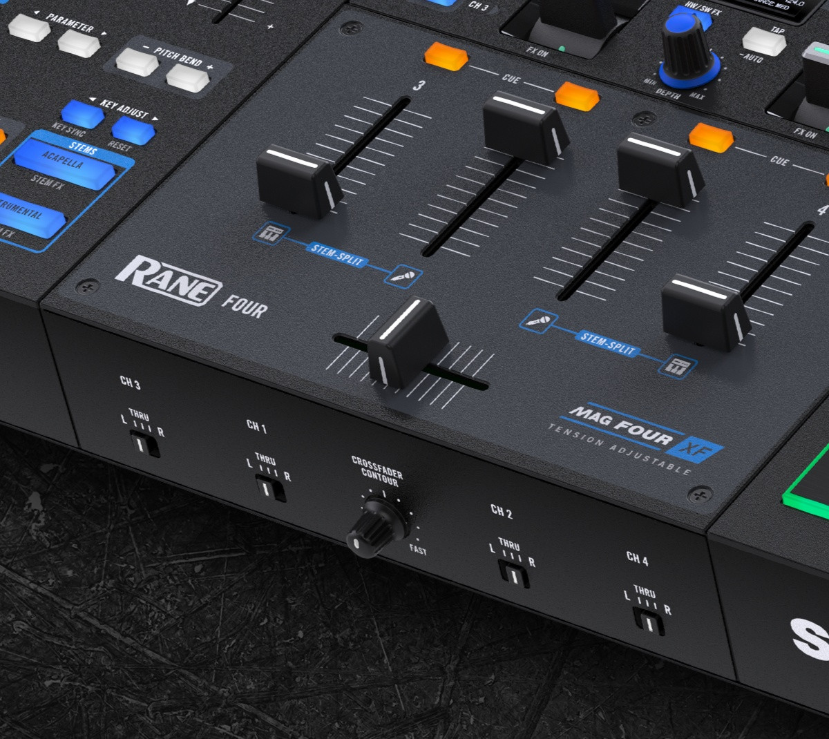 Rane FourX-US Four 4-channel DJ Controller - Bill's Music