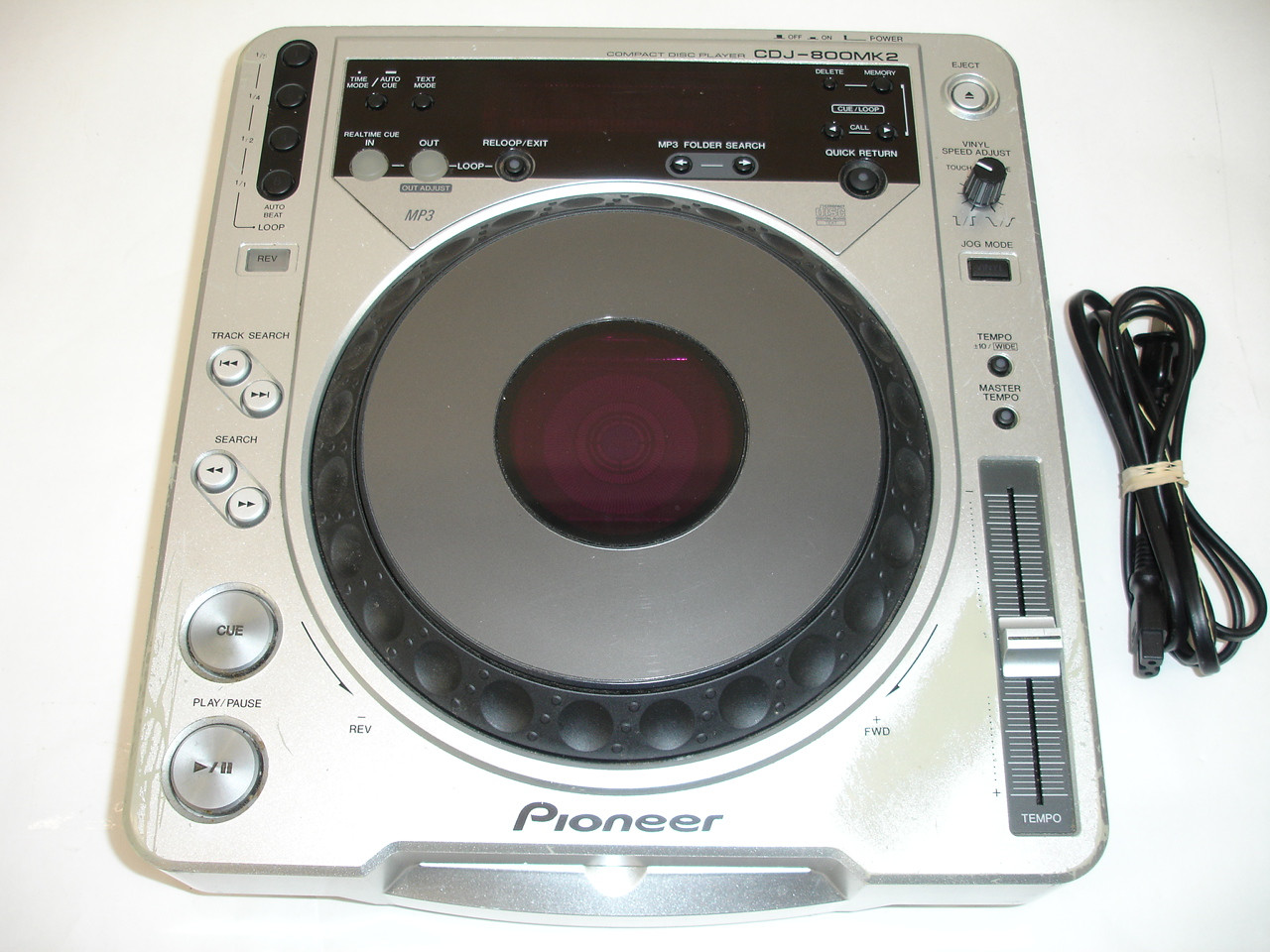 Pioneer CDJ-800MK2 Professional Digital CD / MP3 Turntable - Previously  Owned