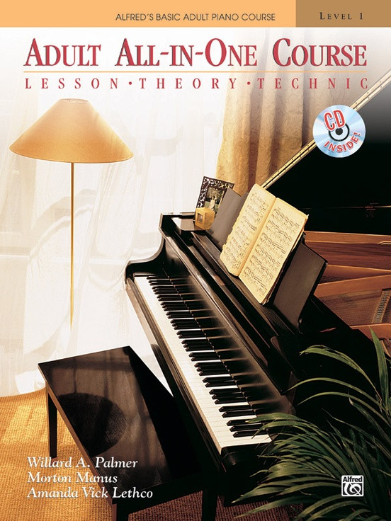 Alfred's Basic Adult All-in-One Course, Book 1 &amp; CD - Bill's Music