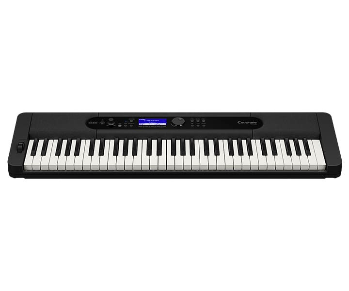 Casio 61 Piano-style keys, Operates on 6 AA Batteries or Included