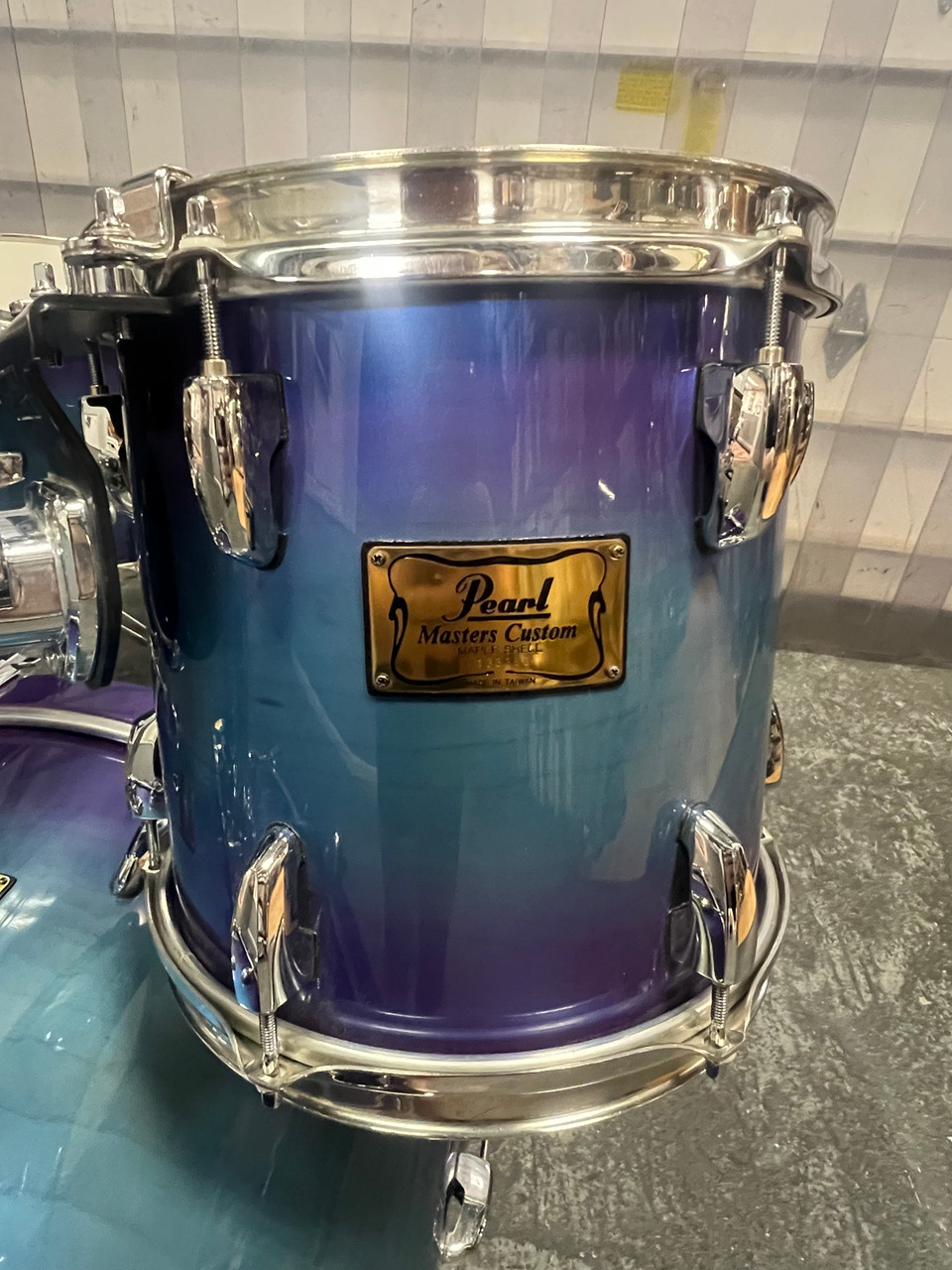 PEARL MASTERS CUSTOM MAPLE SHELL 10” Used Pearl Masters Custom Extra Maple Shell Tom 12x10