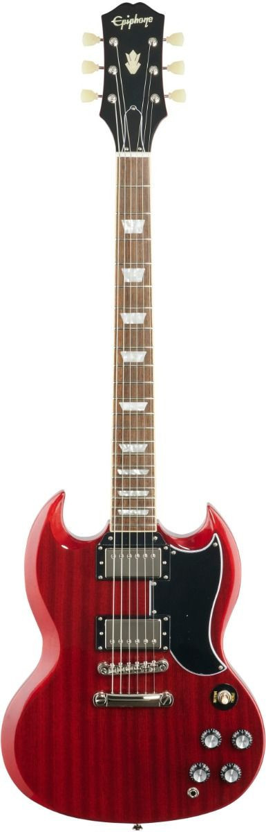 Epiphone SG Standard 60s, Dark Wine Red w/ Gig Bag (d) - Bill's Music