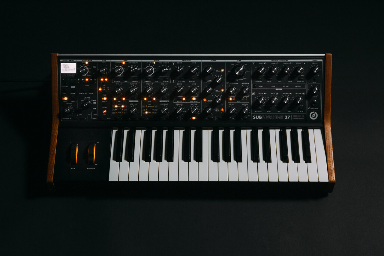 Moog Subsequent 37 Paraphonic Analog Synthesizer - Bill's Music