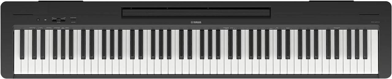 Yamaha P-143 88-Key Portable Digital Piano, Black