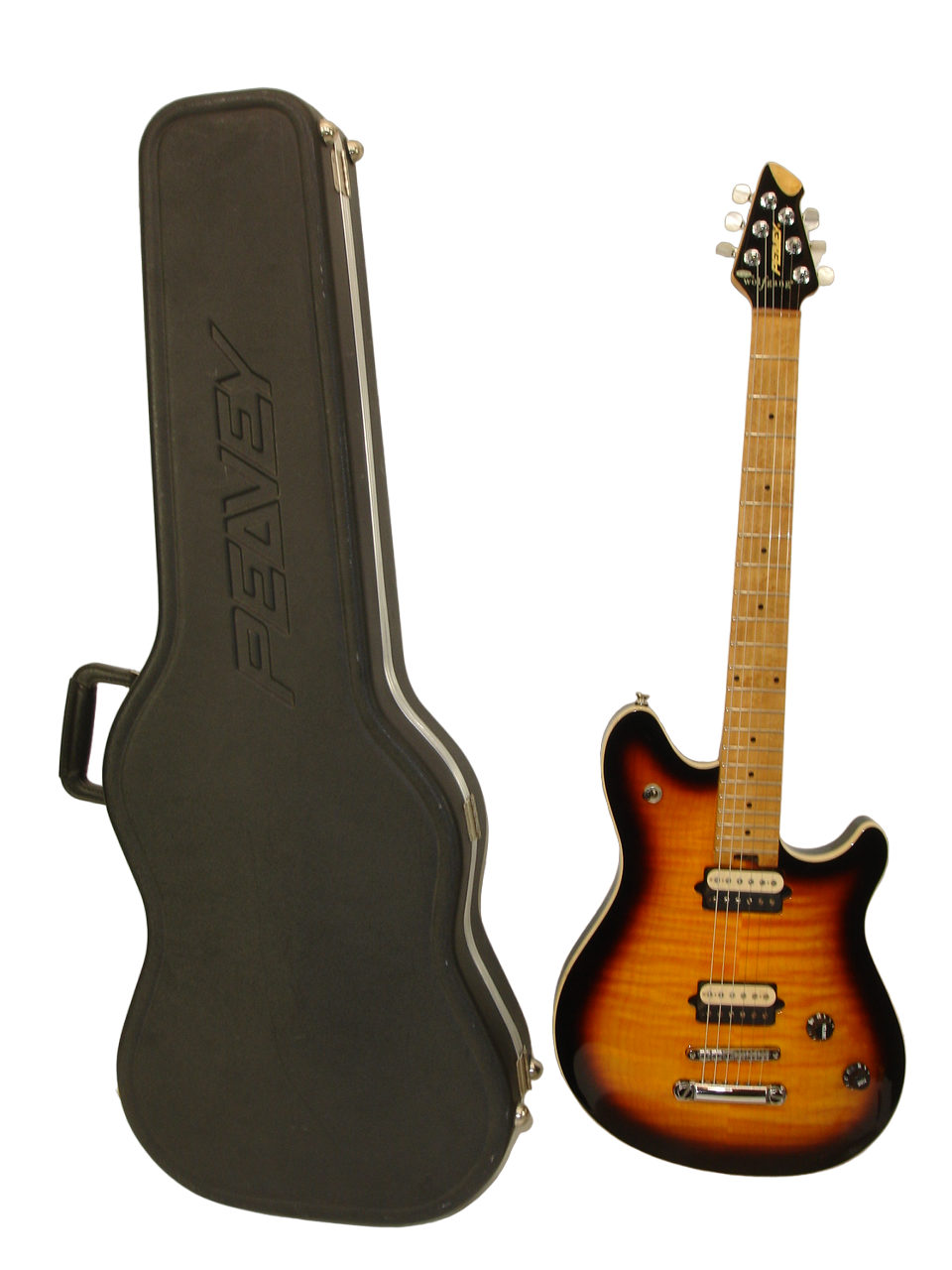 Peavey EVH Wolfgang Electric Guitar with Stop-Bar Tailpiece - Sunburst w/  Case - Previously Owned