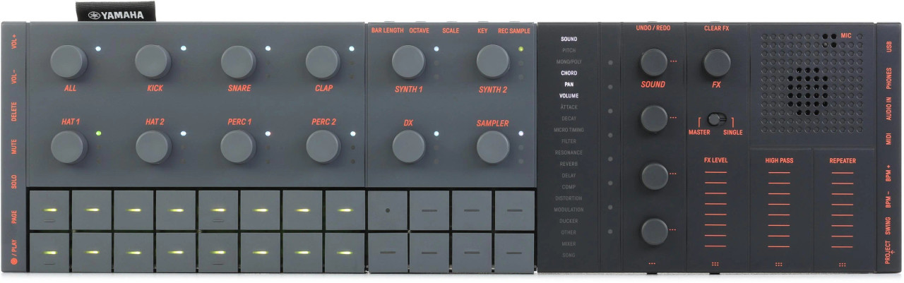Yamaha SEQTRAK Mobile Music ideastation, Black - Bill's Music