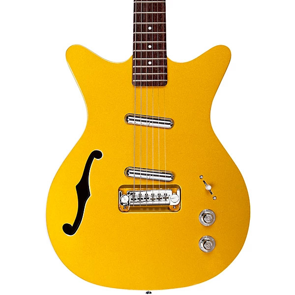 Danelectro Fifty Niner Semi-Hollow Guitar - Gold Top - Bill's Music