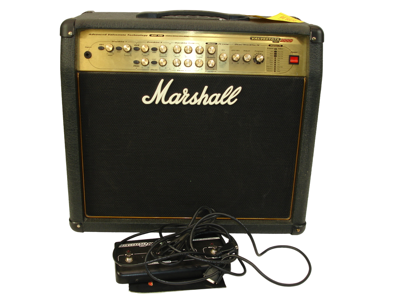 Marshall Valvestate 2000 AVT100 3-Channel 100-Watt 1x12 Guitar Combo Amp  w/ Footswitch - Previously Owned - Bill's Music
