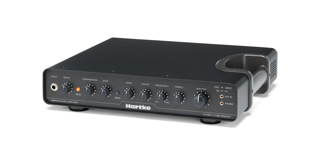 Hartke LX8500 800-watt Lightweight Bass Head with Tube Preamp