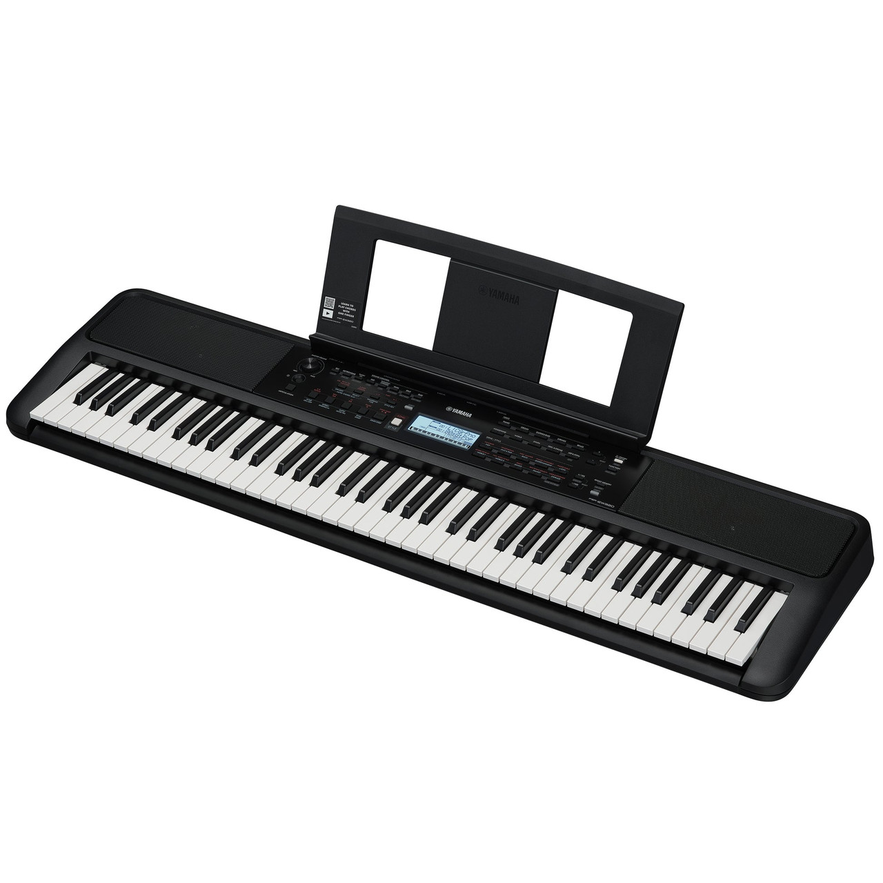 Yamaha 76-key mid-range portable keyboard. Includes PA-130 power
