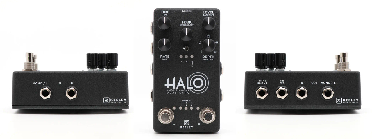 Keeley Halo - Andy Timmons Dual Echo Pedal - Bill's Music