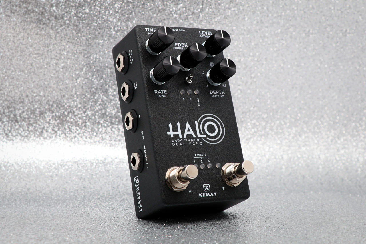 Keeley Halo - Andy Timmons Dual Echo Pedal - Bill's Music
