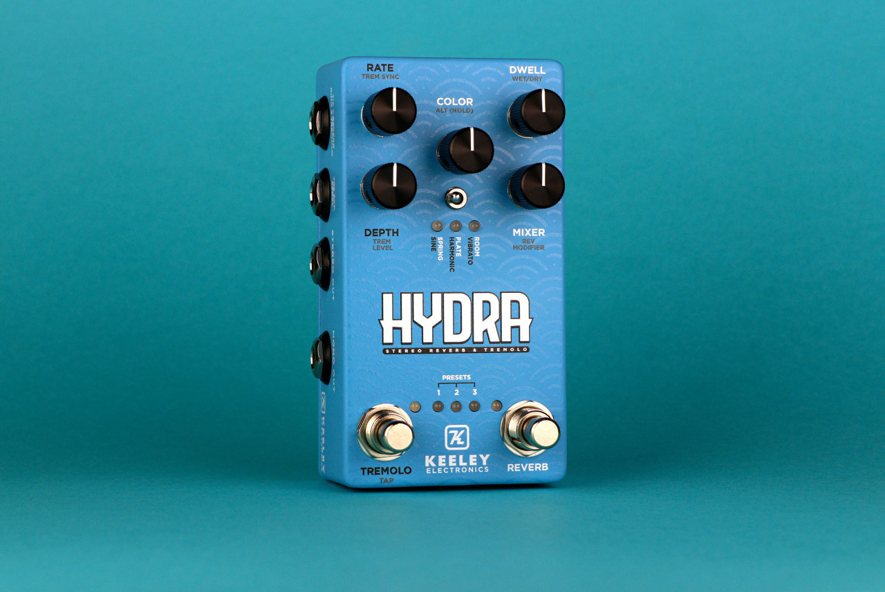 Keeley Hydra Stereo Reverb & Tremolo - Bill