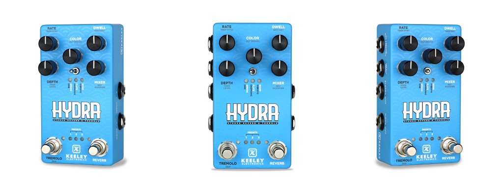 Keeley Hydra Stereo Reverb & Tremolo - Bill's Music
