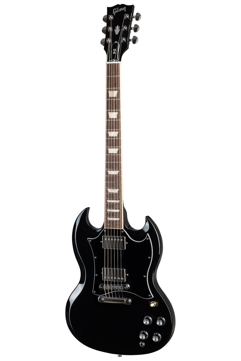 ギター Gibson SG standard Gibson SG Standard, Ebony w/ Case - Bill's Music