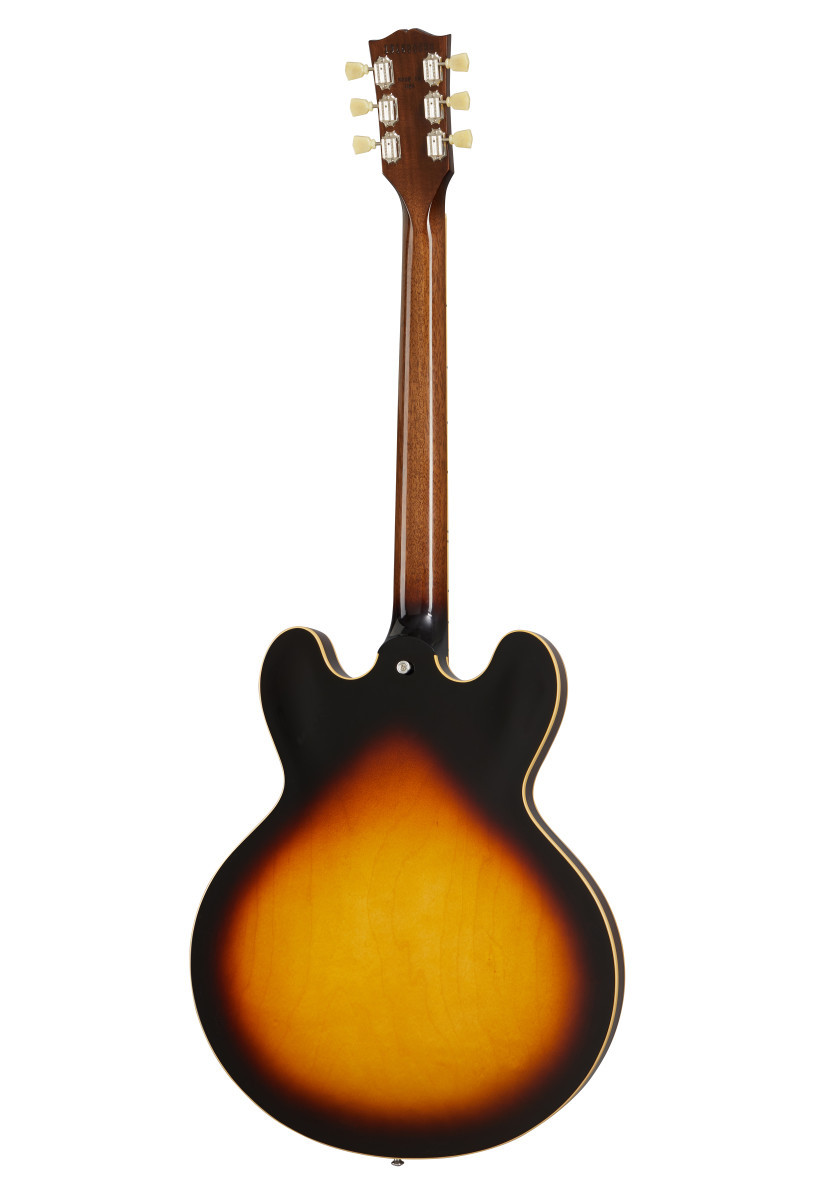 Gibson ES-335 (Left-handed), Vintage Burst w/ Case - Bill's Music