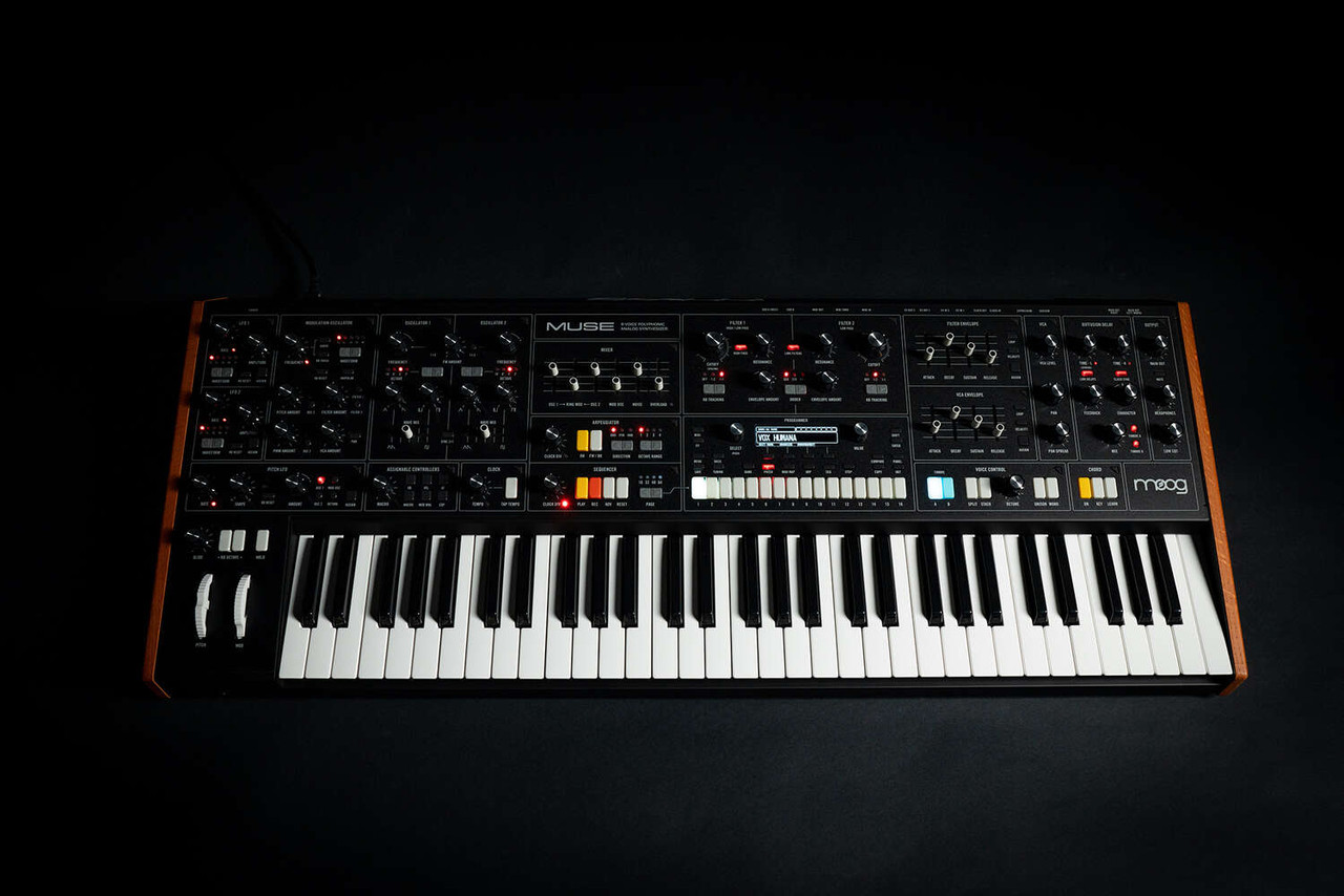 Moog Muse 8-Voice Polyphonic Analog Synthethizer - Bill's Music