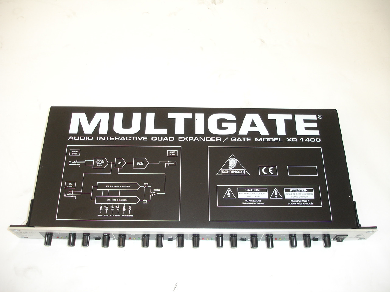Behringer Multigate XR1400 Quad Expander / Gate - Previously Owned