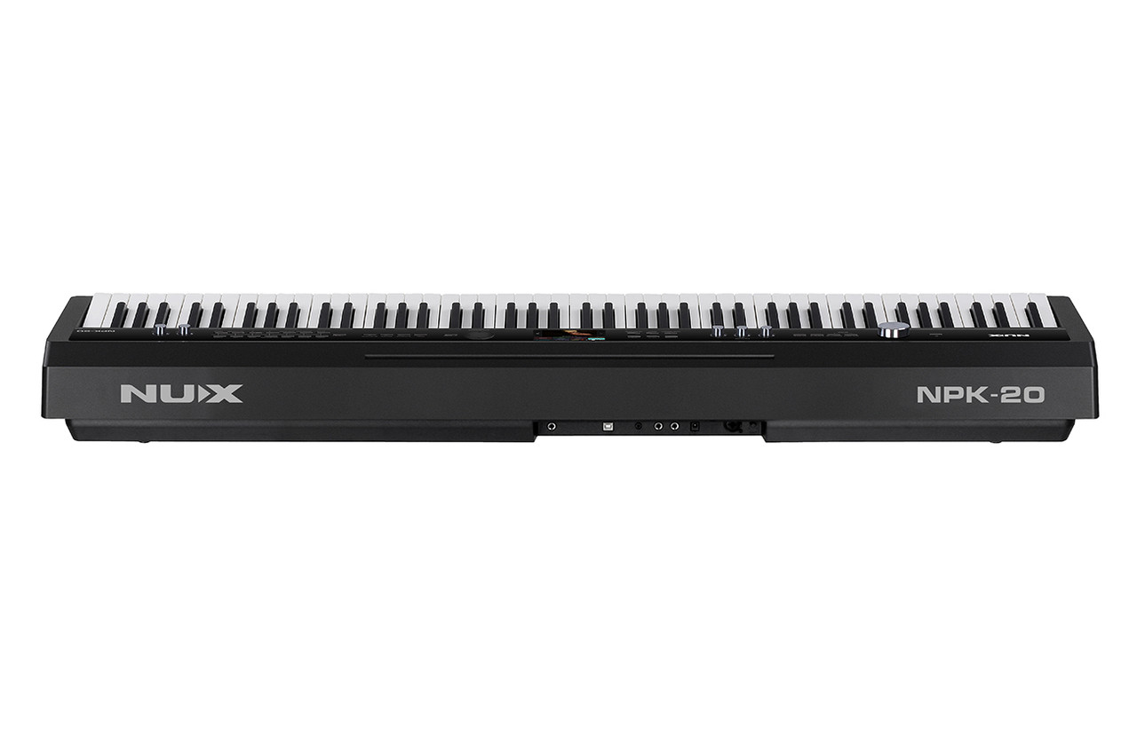 Nux NPK-20 88 Key Digital Piano with 271 Sounds, Black - Bill's Music