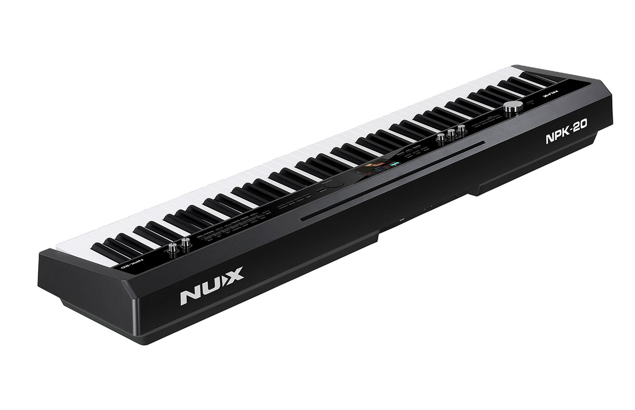Nux NPK-20 88 Key Digital Piano with 271 Sounds, Black - Bill's Music
