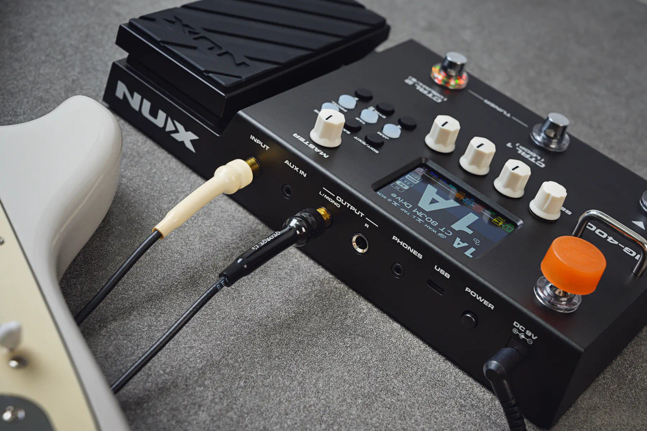 NUX MG-400 Dual DSP Multi-Fx Processor for Guitar and Bass