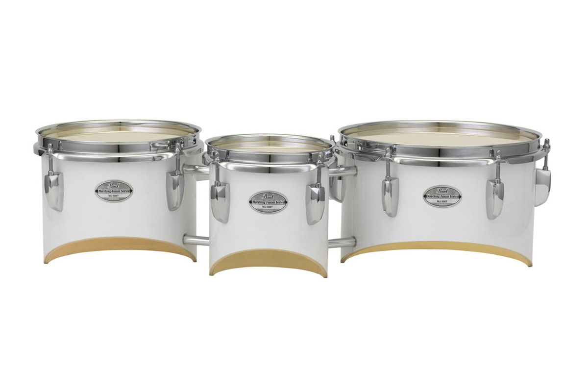 Pearl MJT680/CXN Junior Marching Trio Set , 6
