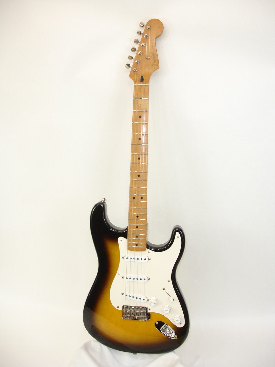 2003 Fender Jimmie Vaughan Tex-Mex Strat Electric Guitar, Maple