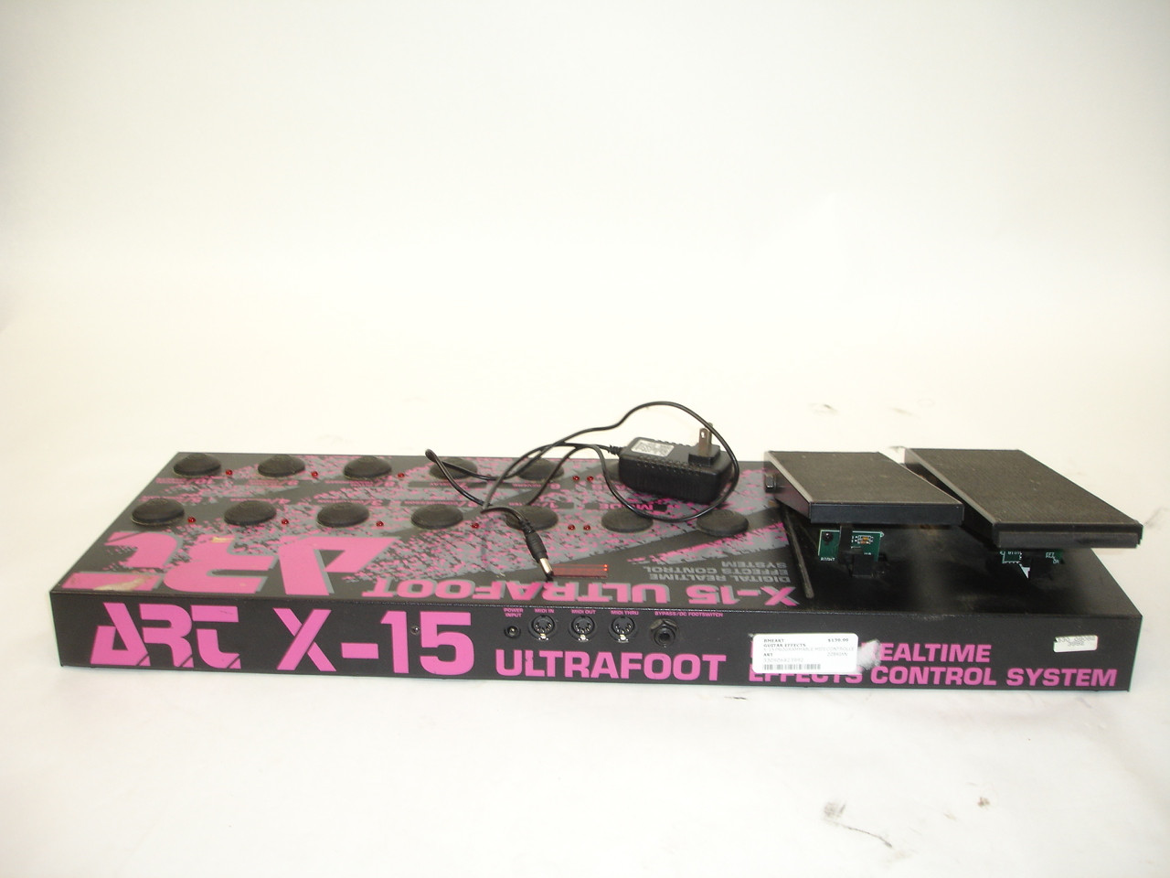 ART X-15 Midi フットコントローラー!!m0o2033 X-15 ART Ultrafoot